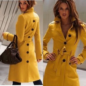 Victoria’s Secret Yellow Trench Coat